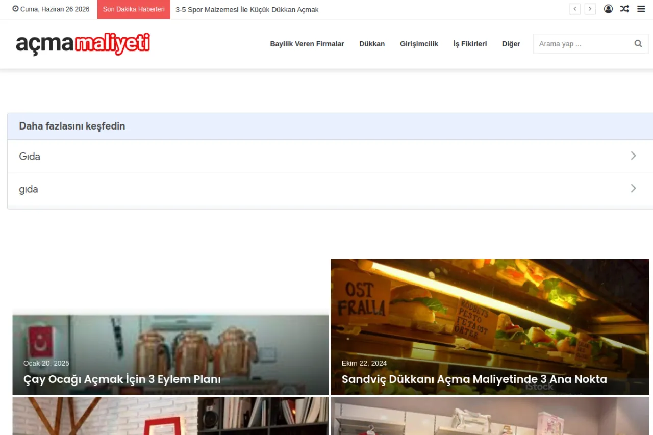 acmamaliyeti.com web sitesi ekran görüntüsü