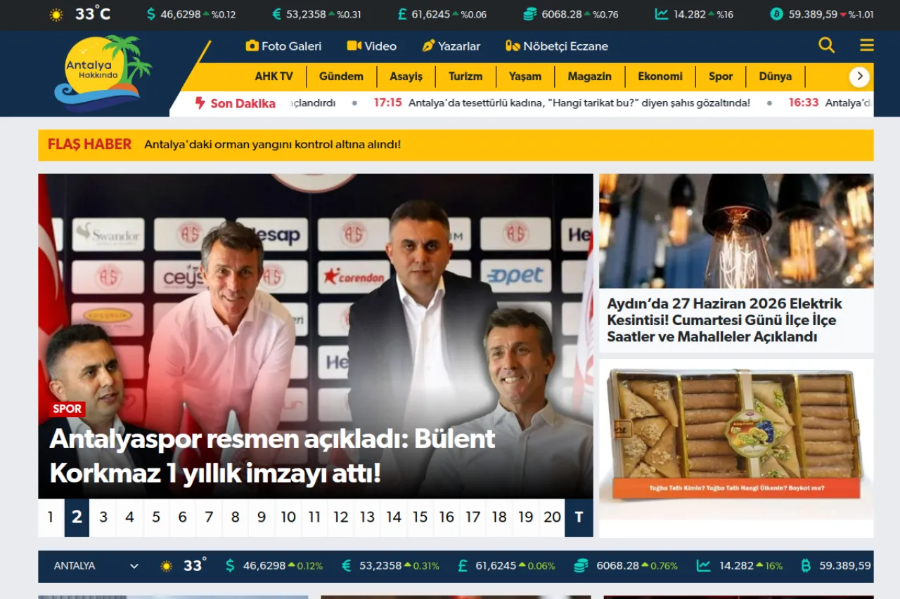 antalyahakkinda.com web sitesi ekran görüntüsü - DA 38