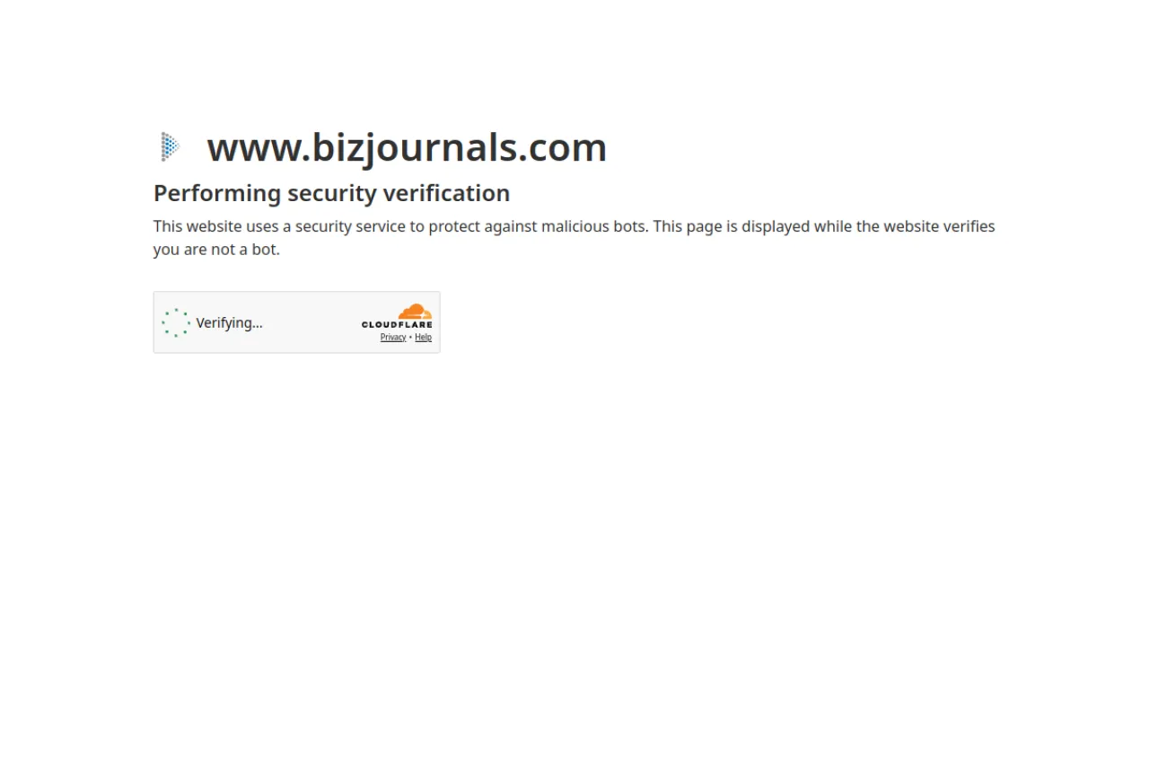 bizjournals.com web sitesi ekran görüntüsü - Haber - DA 91