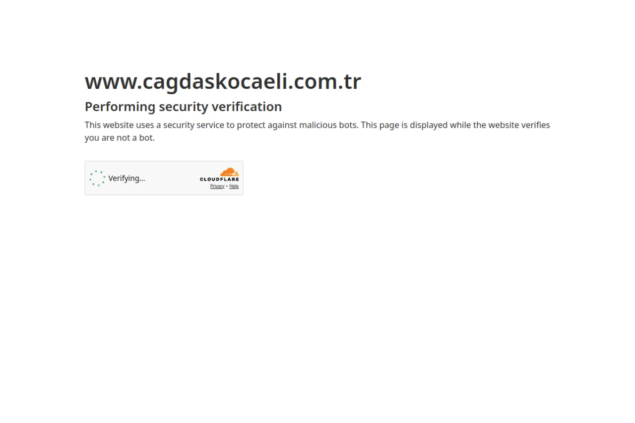 cagdaskocaeli.com.tr web sitesi ekran görüntüsü - DA 34