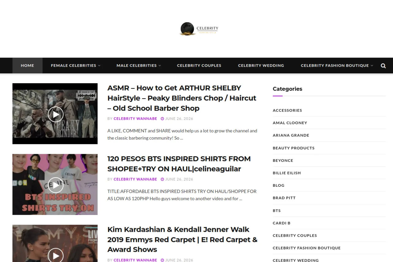 celebrityfashionstyle.com web sitesi ekran görüntüsü - DA 54