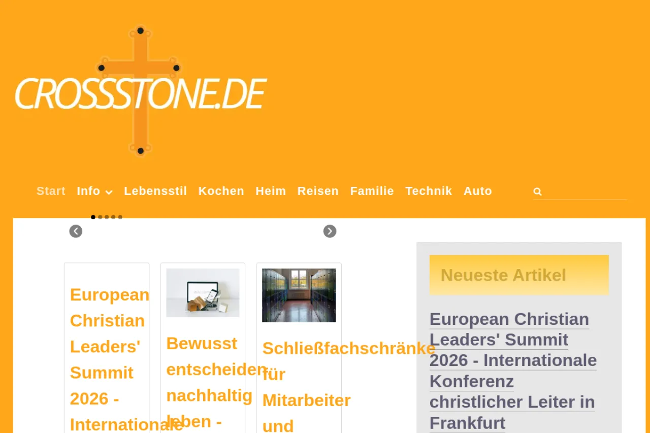 crossstone.de web sitesi ekran görüntüsü - DA 62
