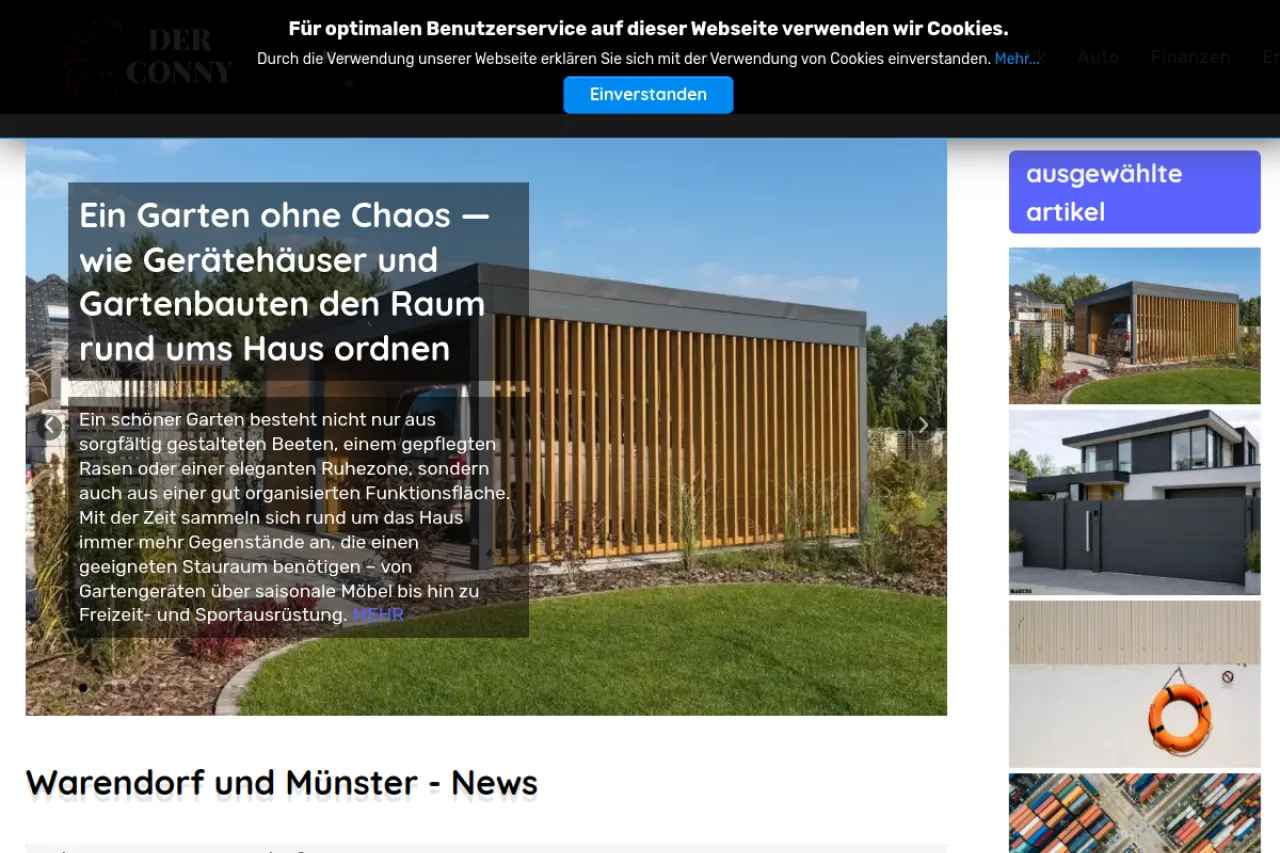 derconnyihrpony.de web sitesi ekran görüntüsü - DA 61