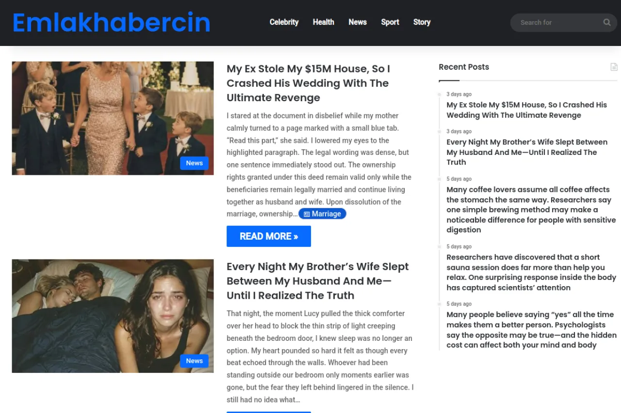 emlakhabercin.com web sitesi ekran görüntüsü - Haber - DA 15
