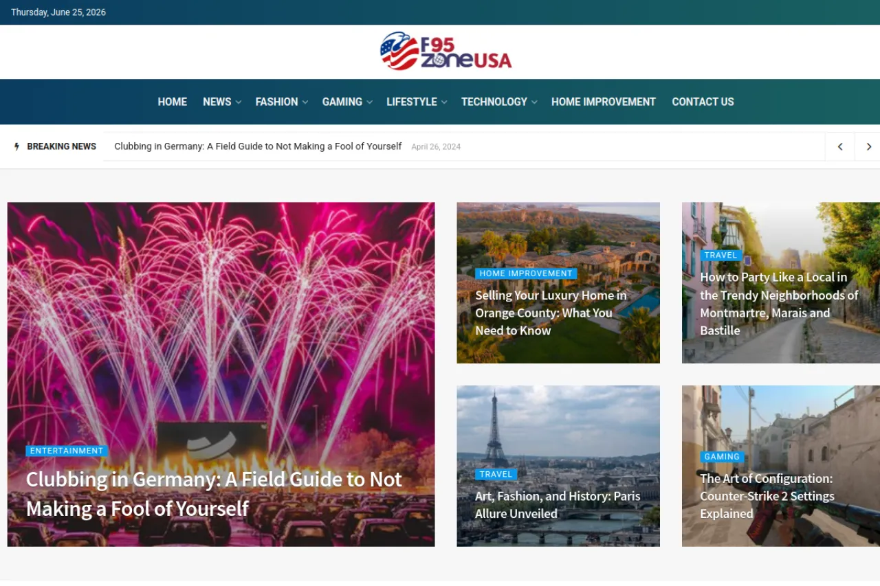 f95zoneusa.net web sitesi ekran görüntüsü - DA 55