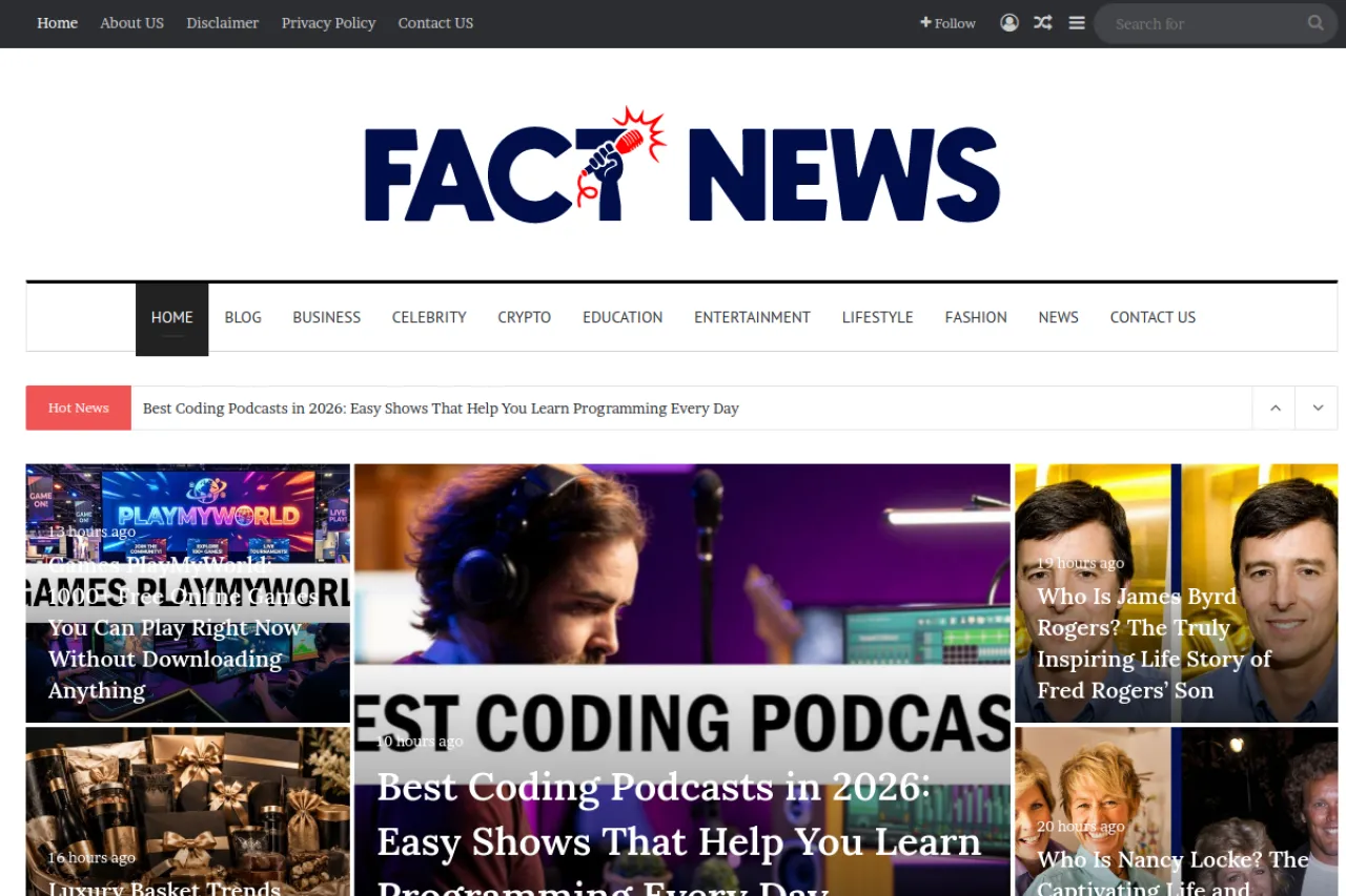 factnews.co.uk web sitesi ekran görüntüsü - Haber - DA 59