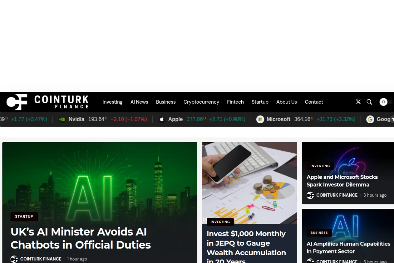 finance.coin-turk.com web sitesi ekran görüntüsü - Ekonomi - DA 39