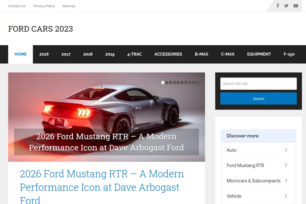 forfordlovers.com web sitesi ekran görüntüsü - DA 74