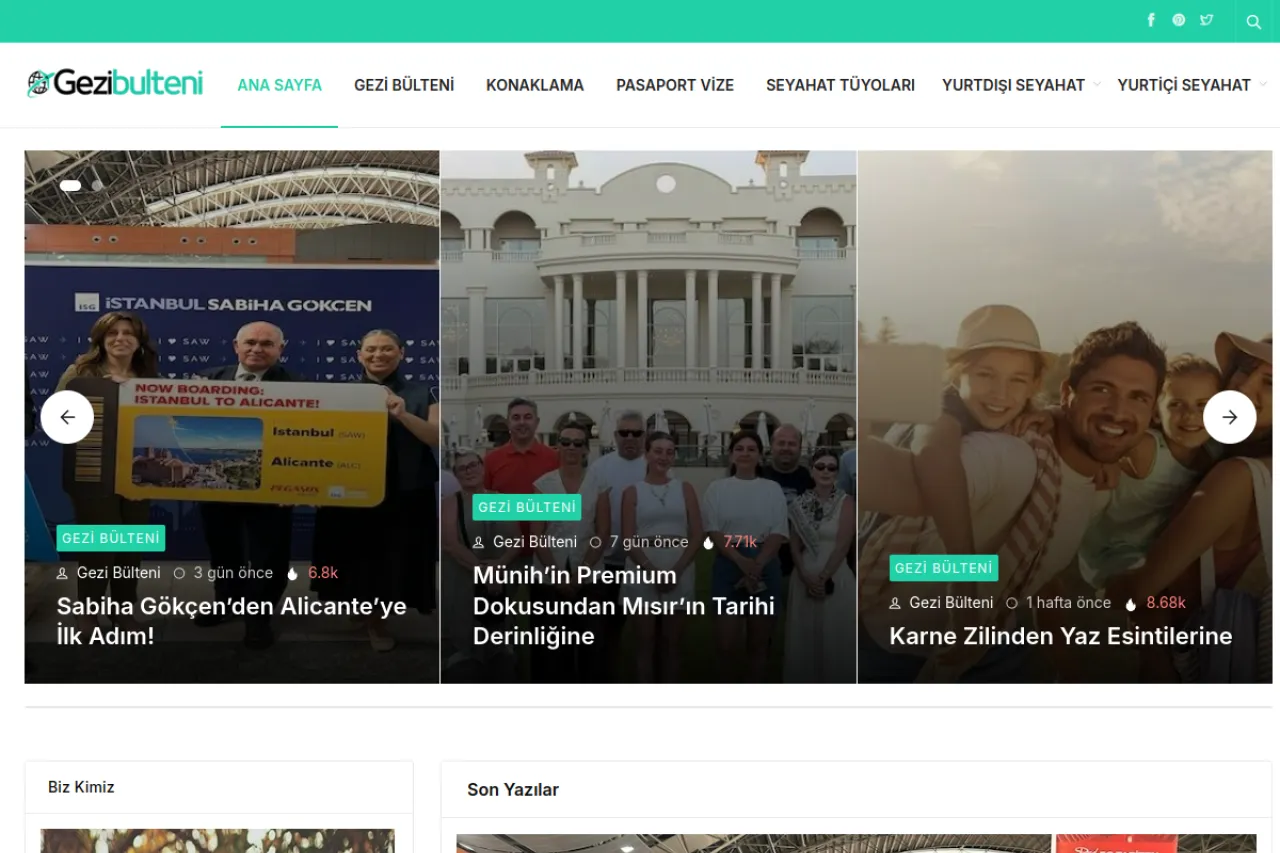 gezibulteni.com web sitesi ekran görüntüsü - Seyahat - DA 54