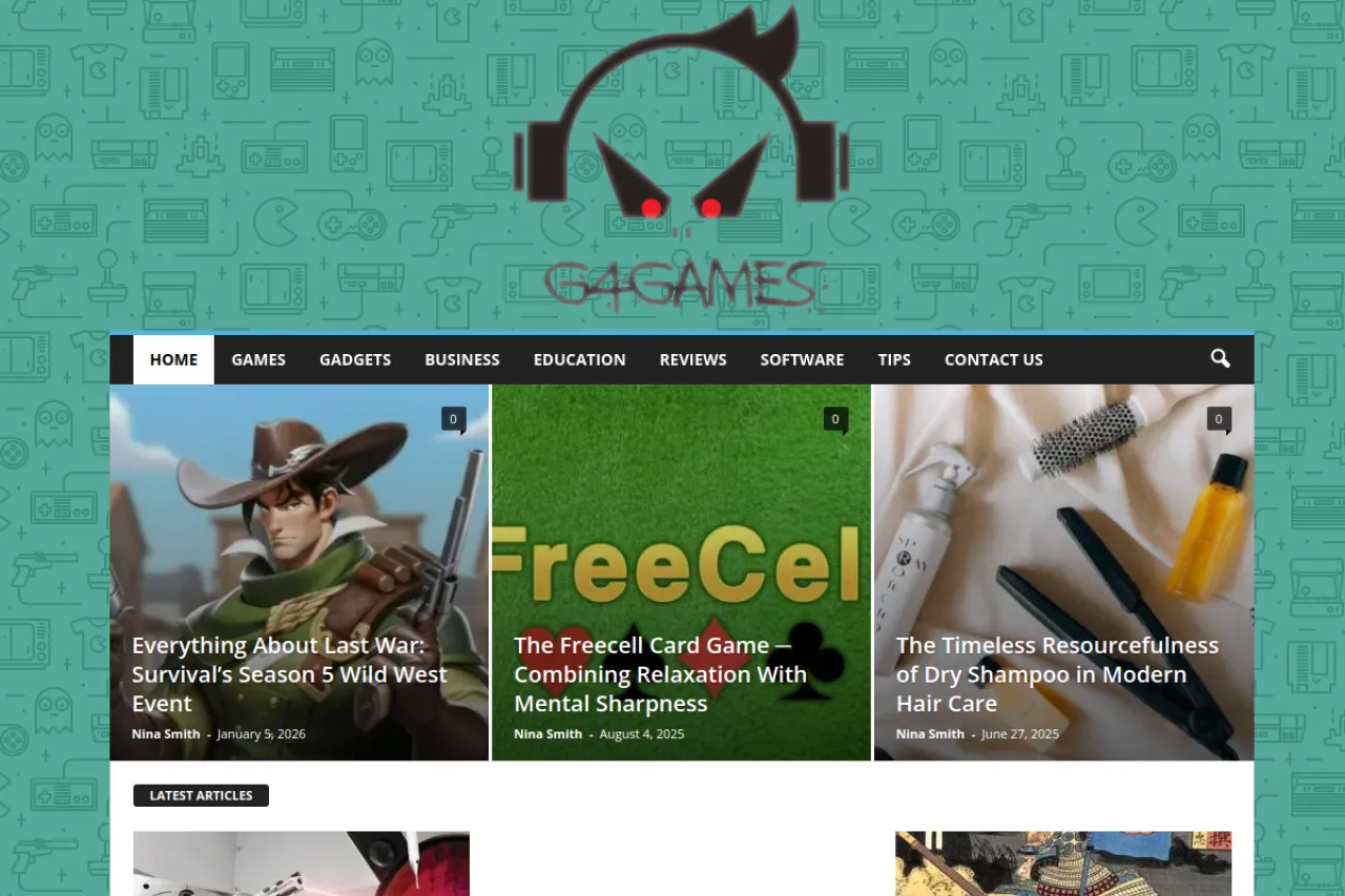 gforgames.com web sitesi ekran görüntüsü - DA 75