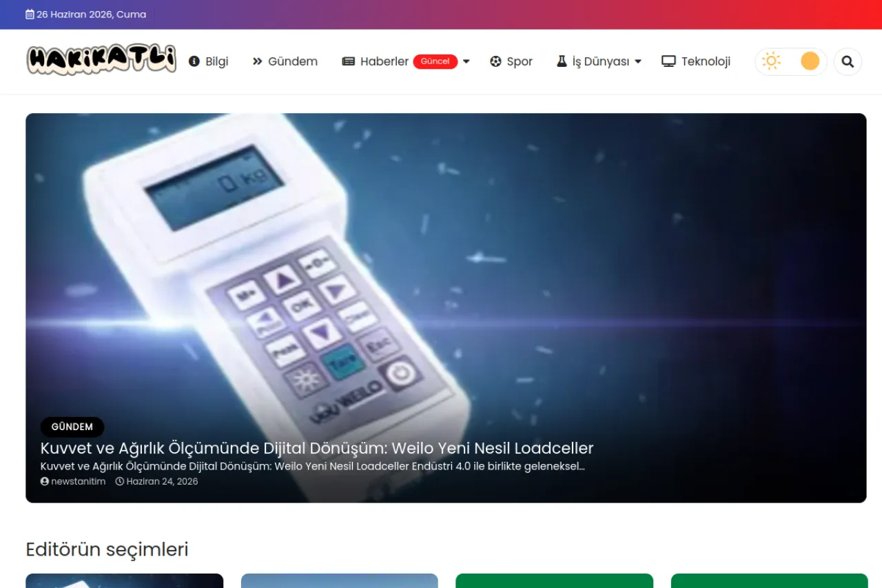 hakikatli.com web sitesi ekran görüntüsü - DA 55