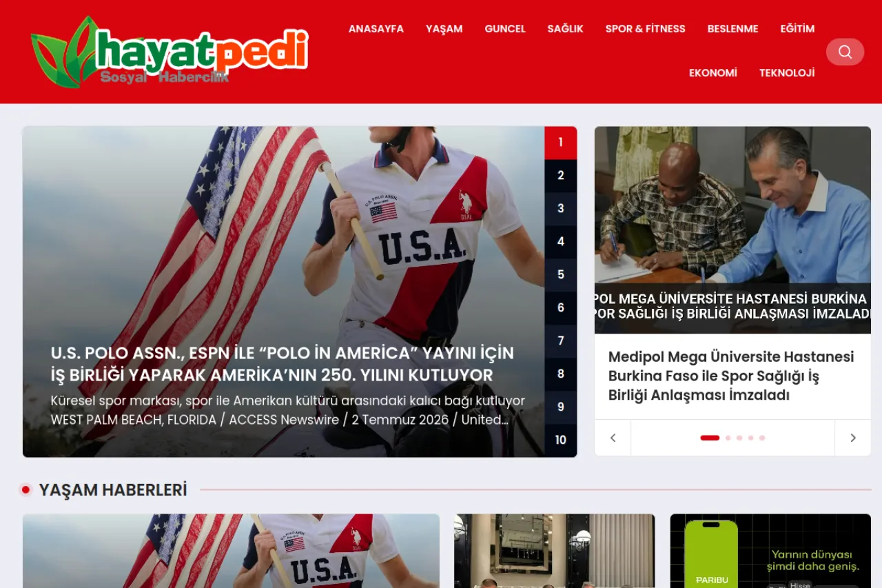 hayatpedi.com web sitesi ekran görüntüsü - DA 19