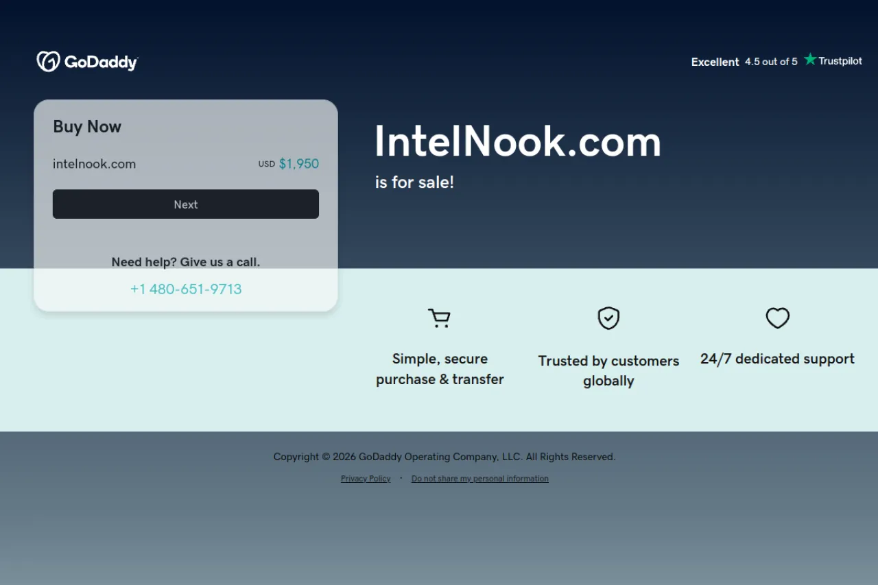 intelnook.com web sitesi ekran görüntüsü - DA 56