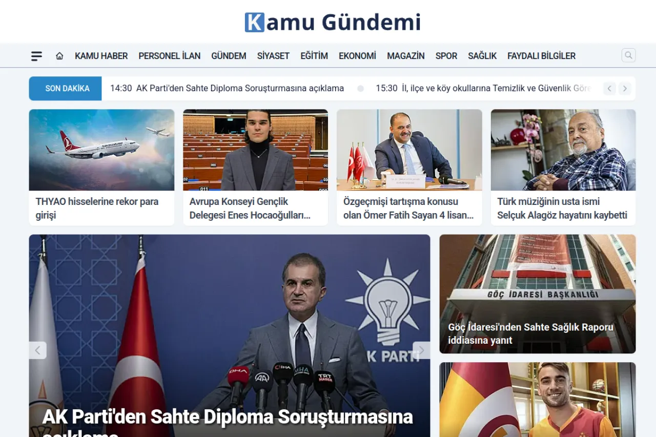 kamugundemi.com web sitesi ekran görüntüsü - DA 38