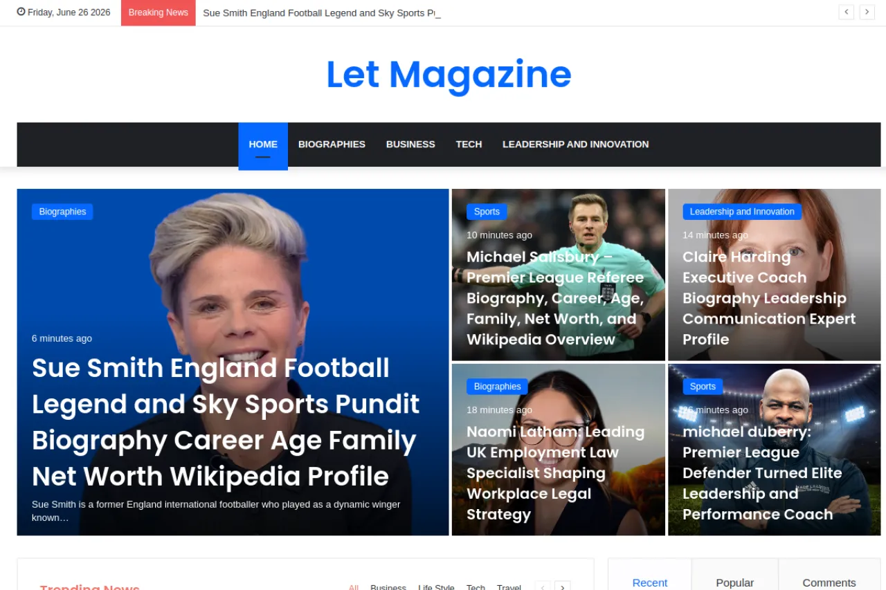letmagazine.co.uk web sitesi ekran görüntüsü