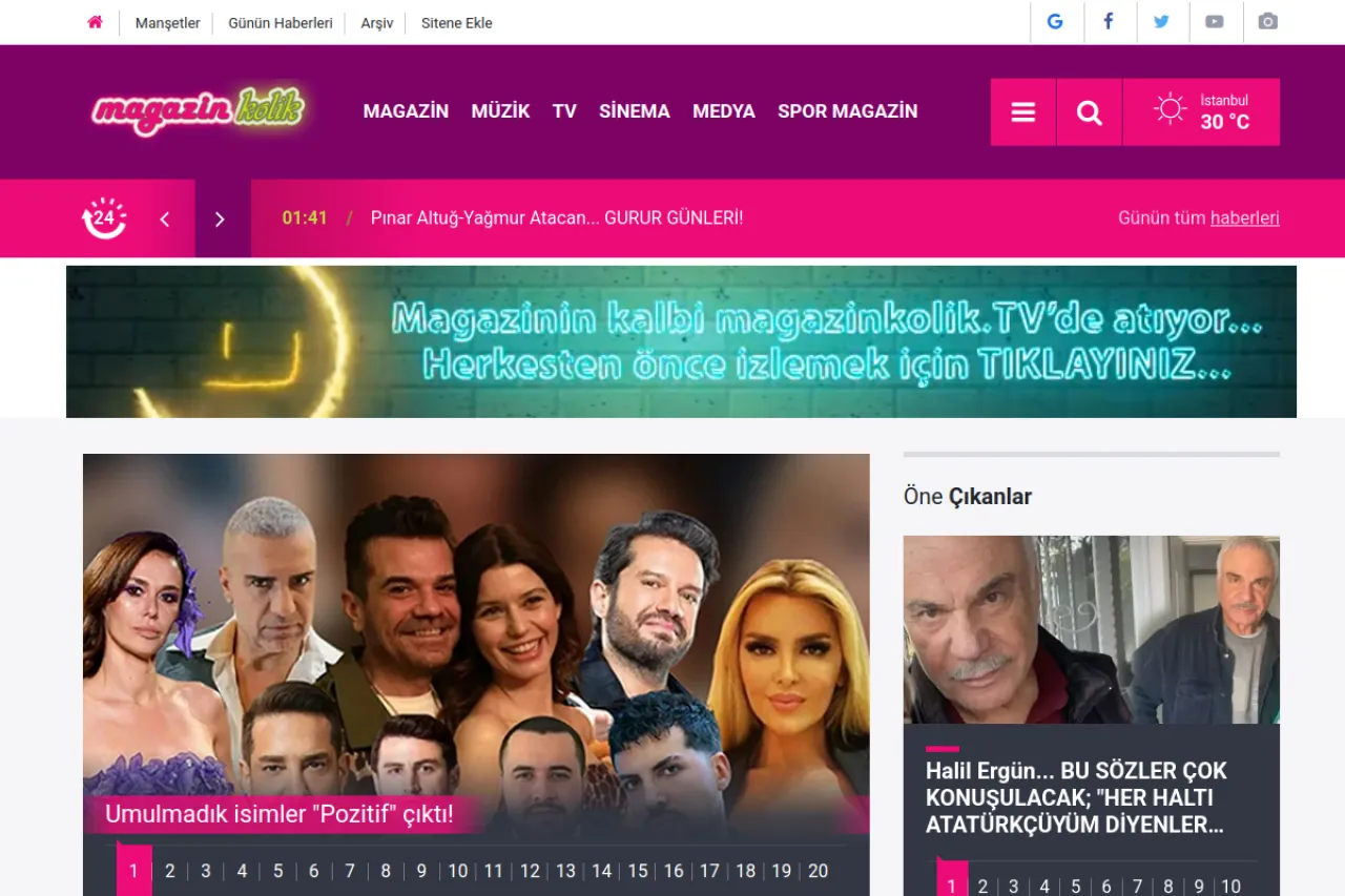 magazinkolik.com web sitesi ekran görüntüsü - DA 37