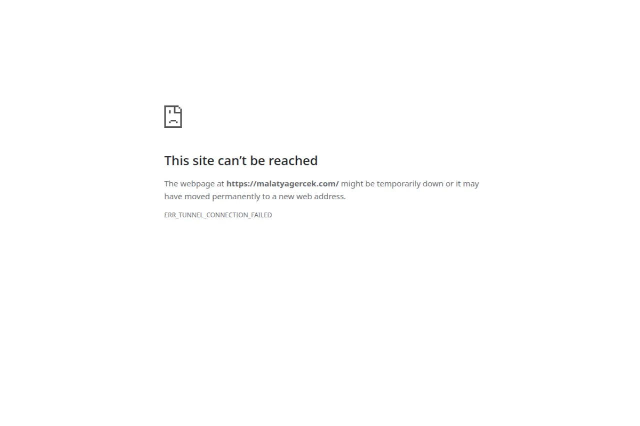 malatyagercek.com web sitesi ekran görüntüsü - DA 65