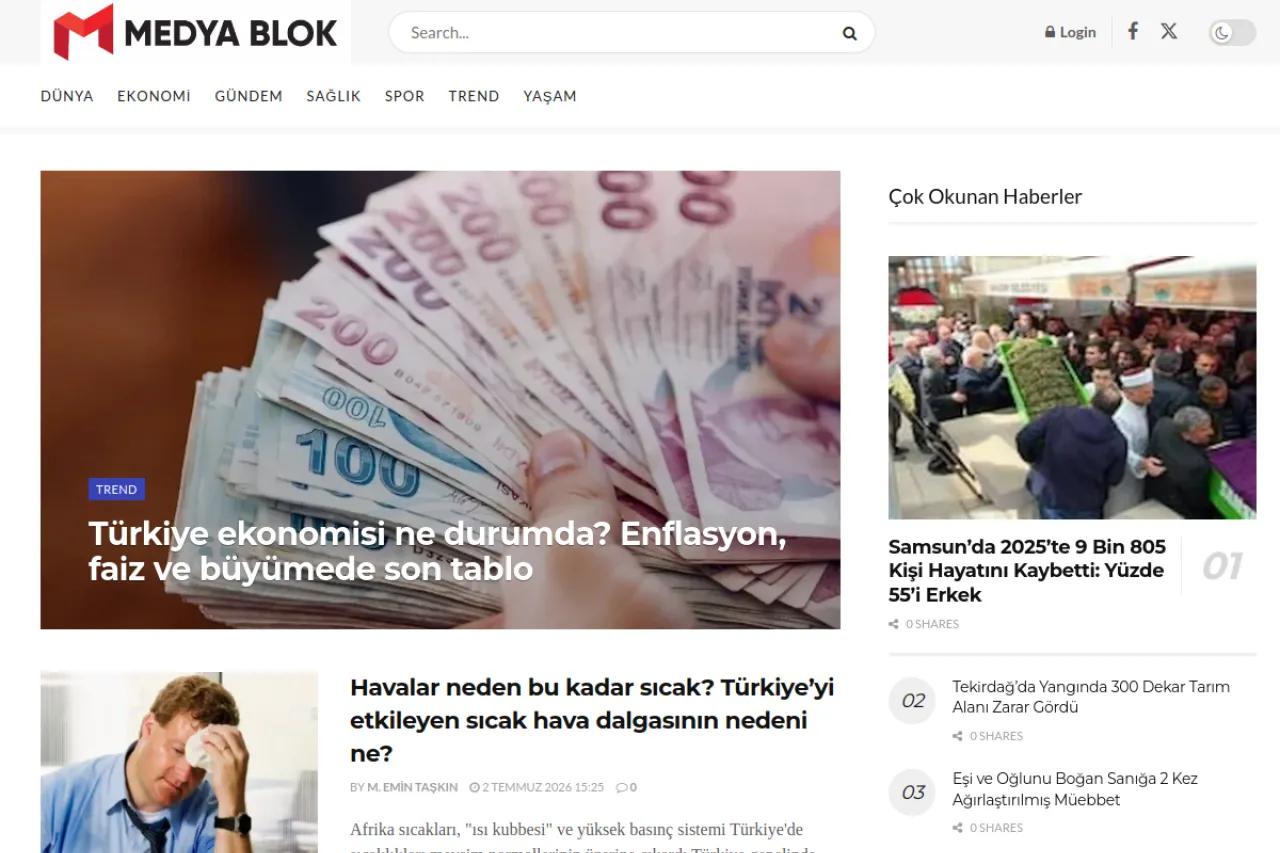 medyablok.org web sitesi ekran görüntüsü - DA 16