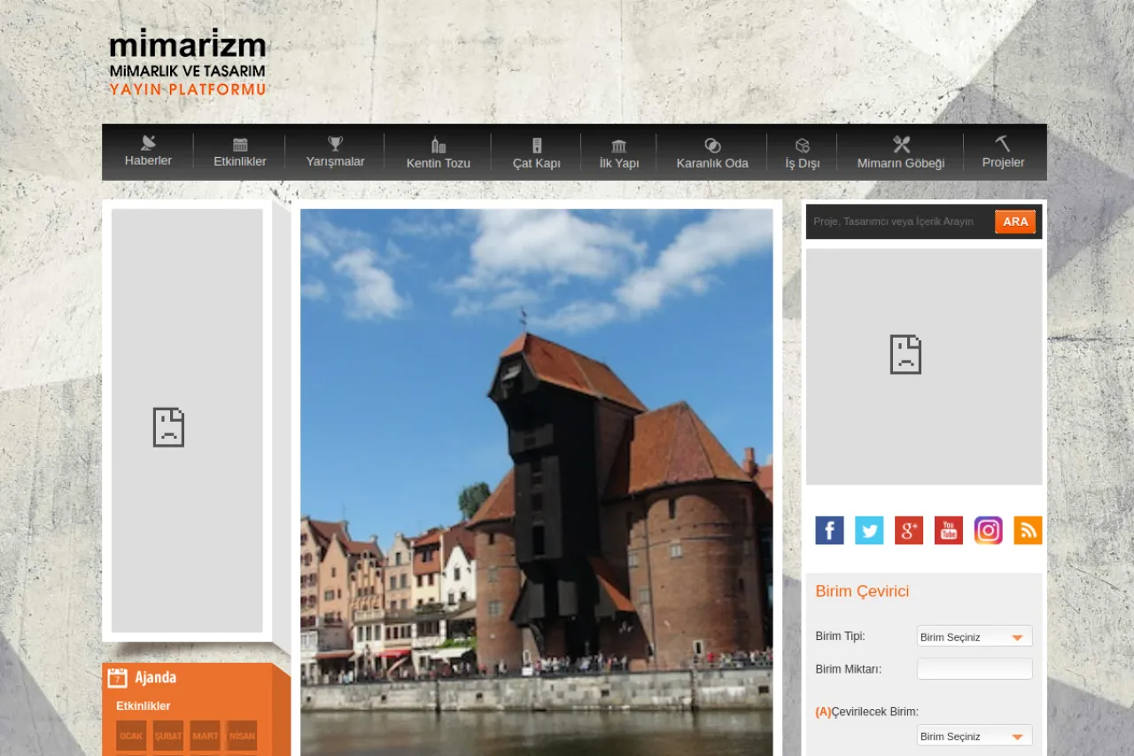mimarizm.com web sitesi ekran görüntüsü - DA 33
