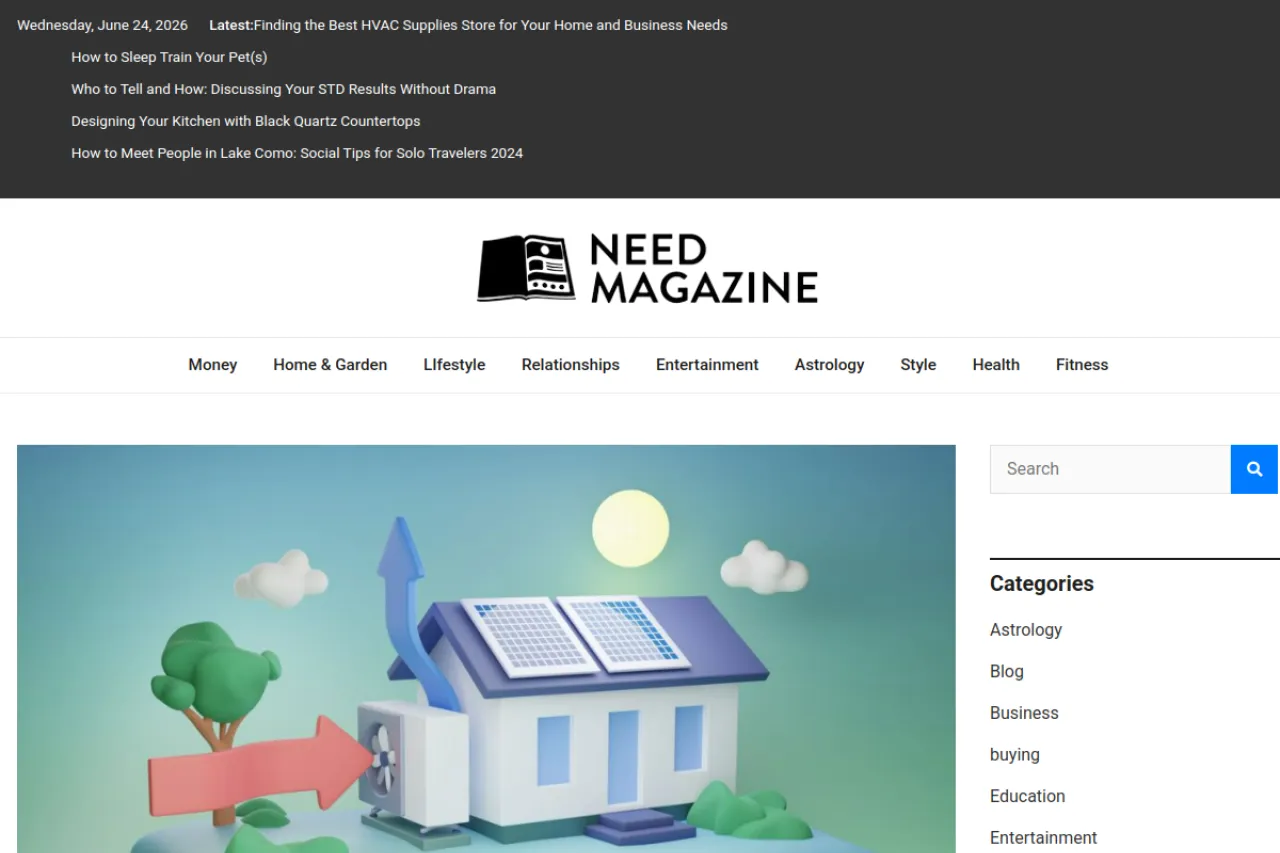 needmagazine.com web sitesi ekran görüntüsü - DA 50