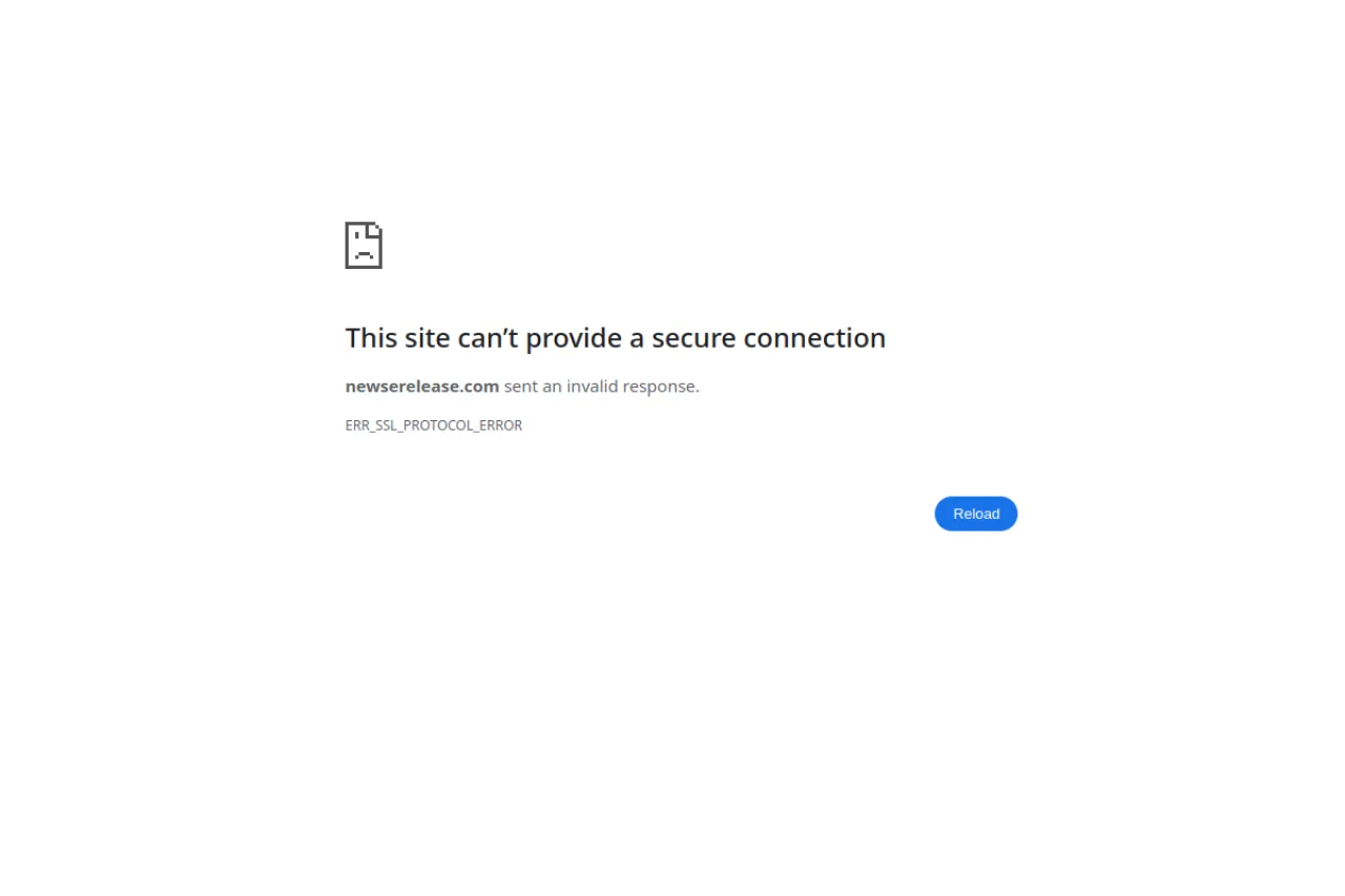 newserelease.com web sitesi ekran görüntüsü - Haber - DA 50