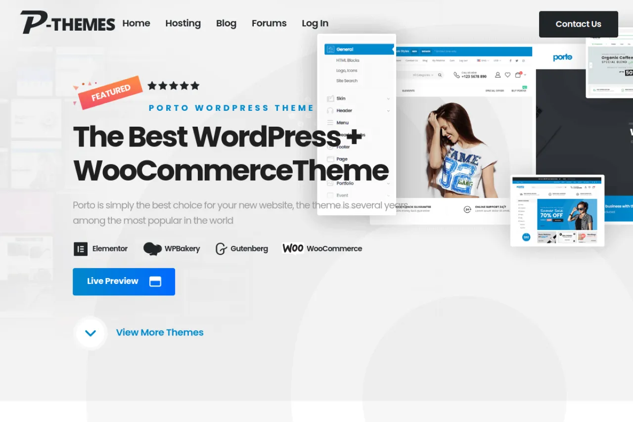 portotheme.com web sitesi ekran görüntüsü - Haber - DA 75