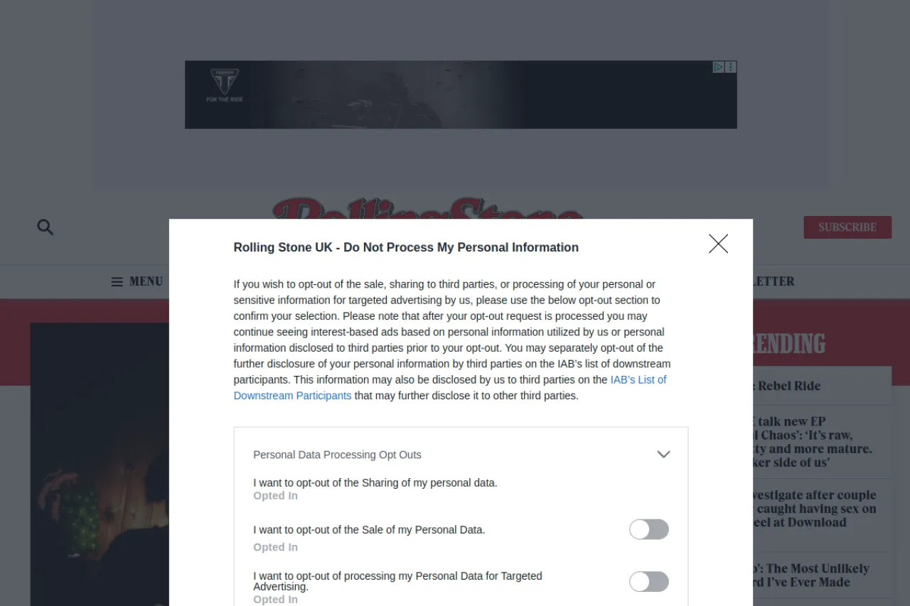 rollingstone.co.uk web sitesi ekran görüntüsü - Haber - DA 62
