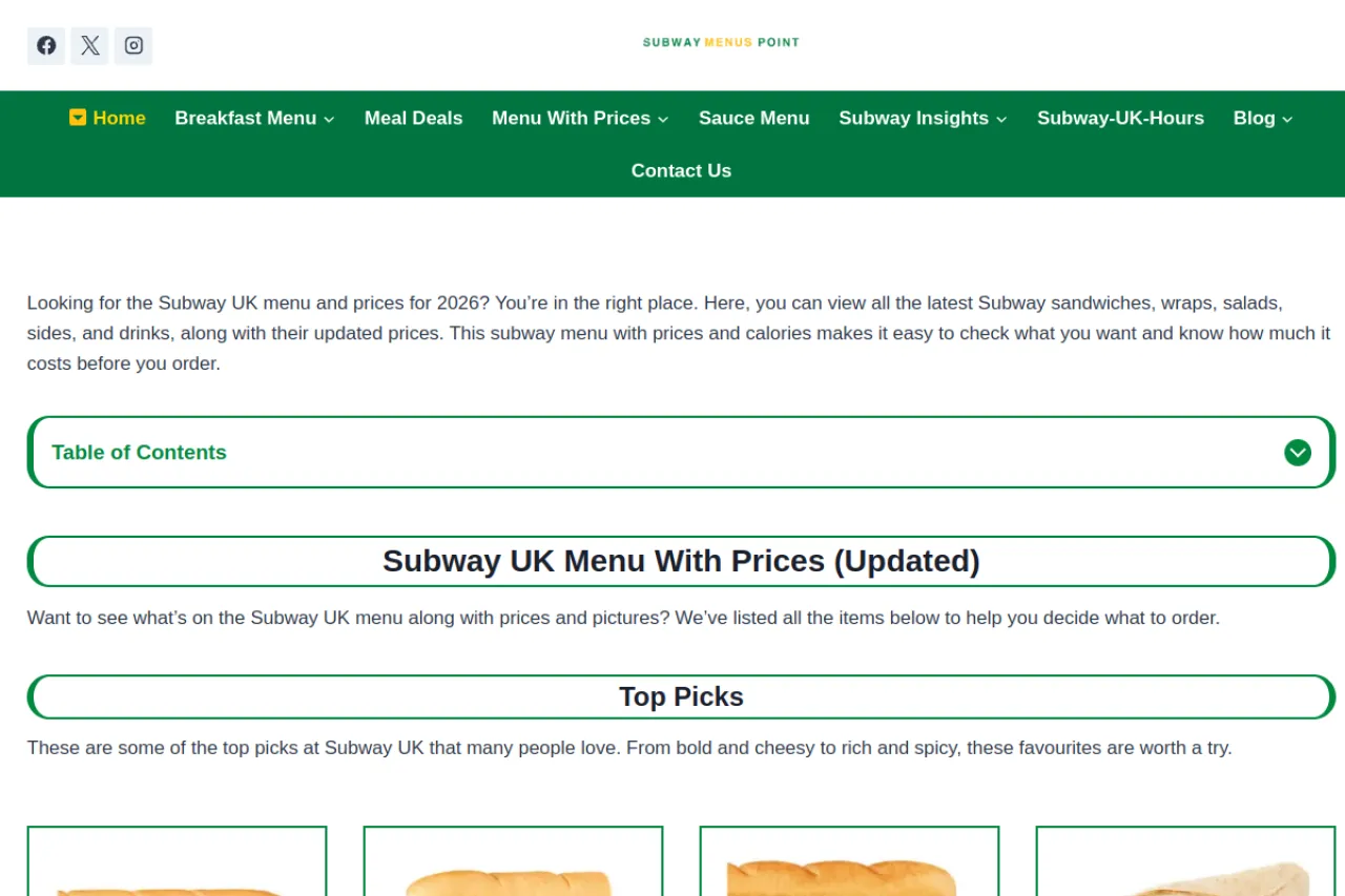 subways-menu.co.uk web sitesi ekran görüntüsü - DA 44