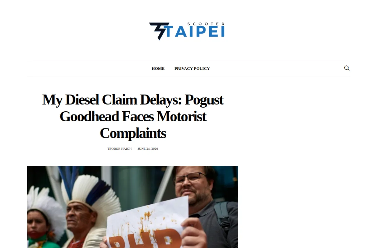 taipeiscooter.com web sitesi ekran görüntüsü - DA 54