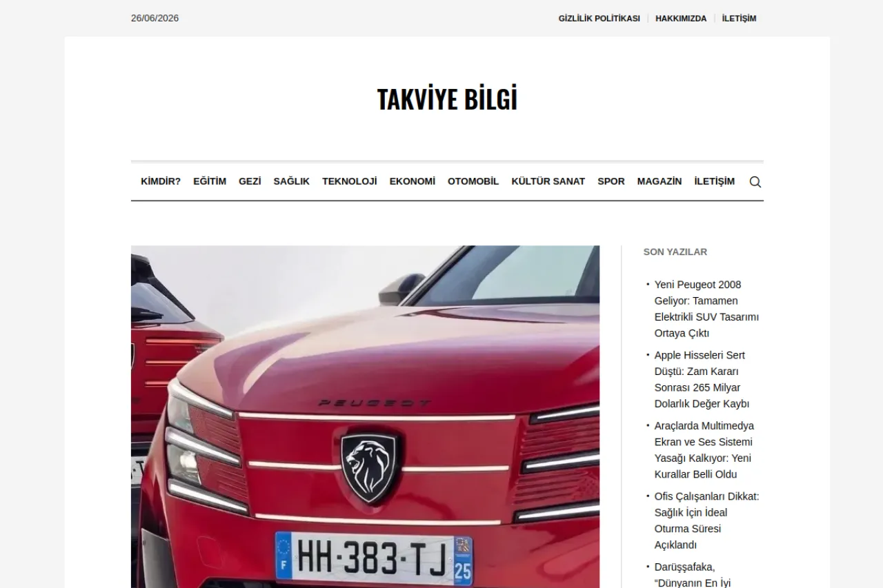 takviyebilgi.com web sitesi ekran görüntüsü - DA 15