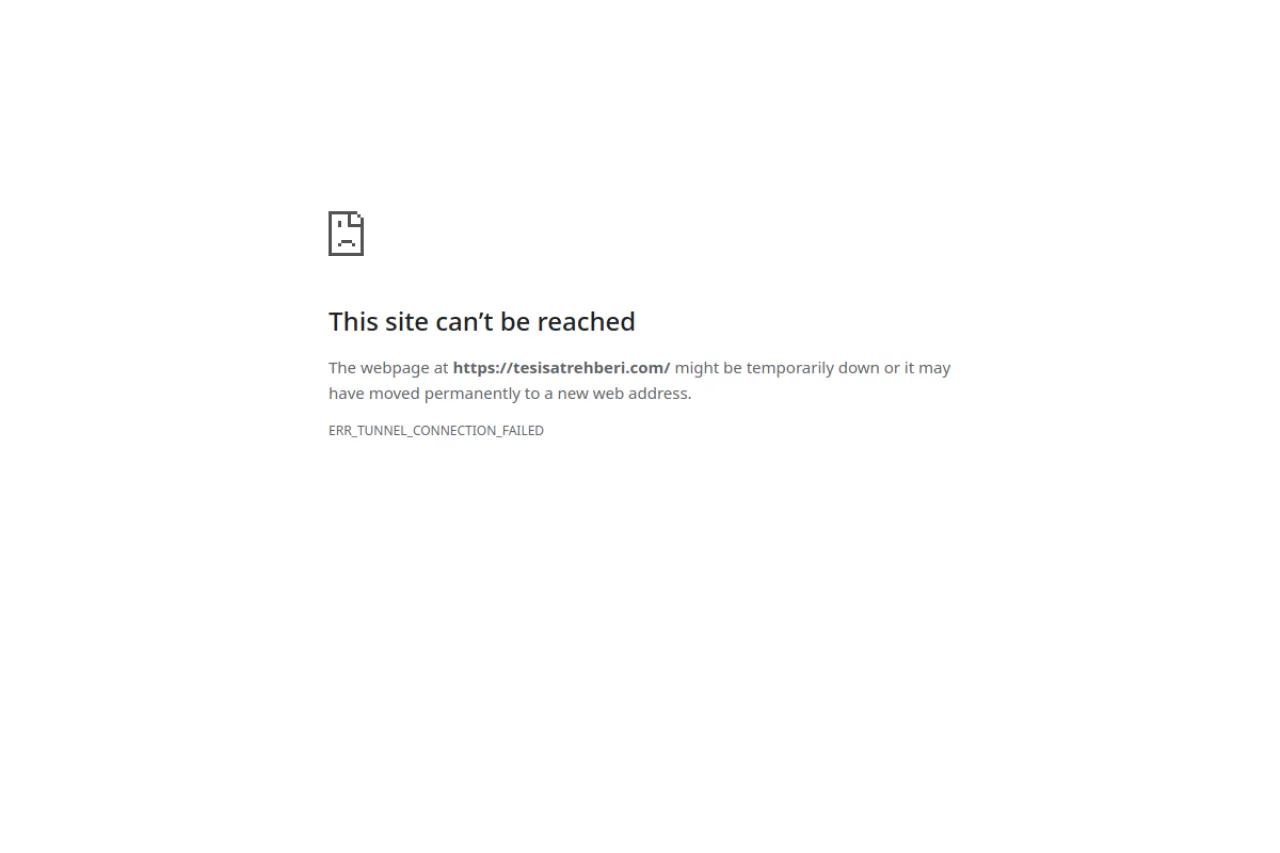 tesisatrehberi.com web sitesi ekran görüntüsü - DA 54