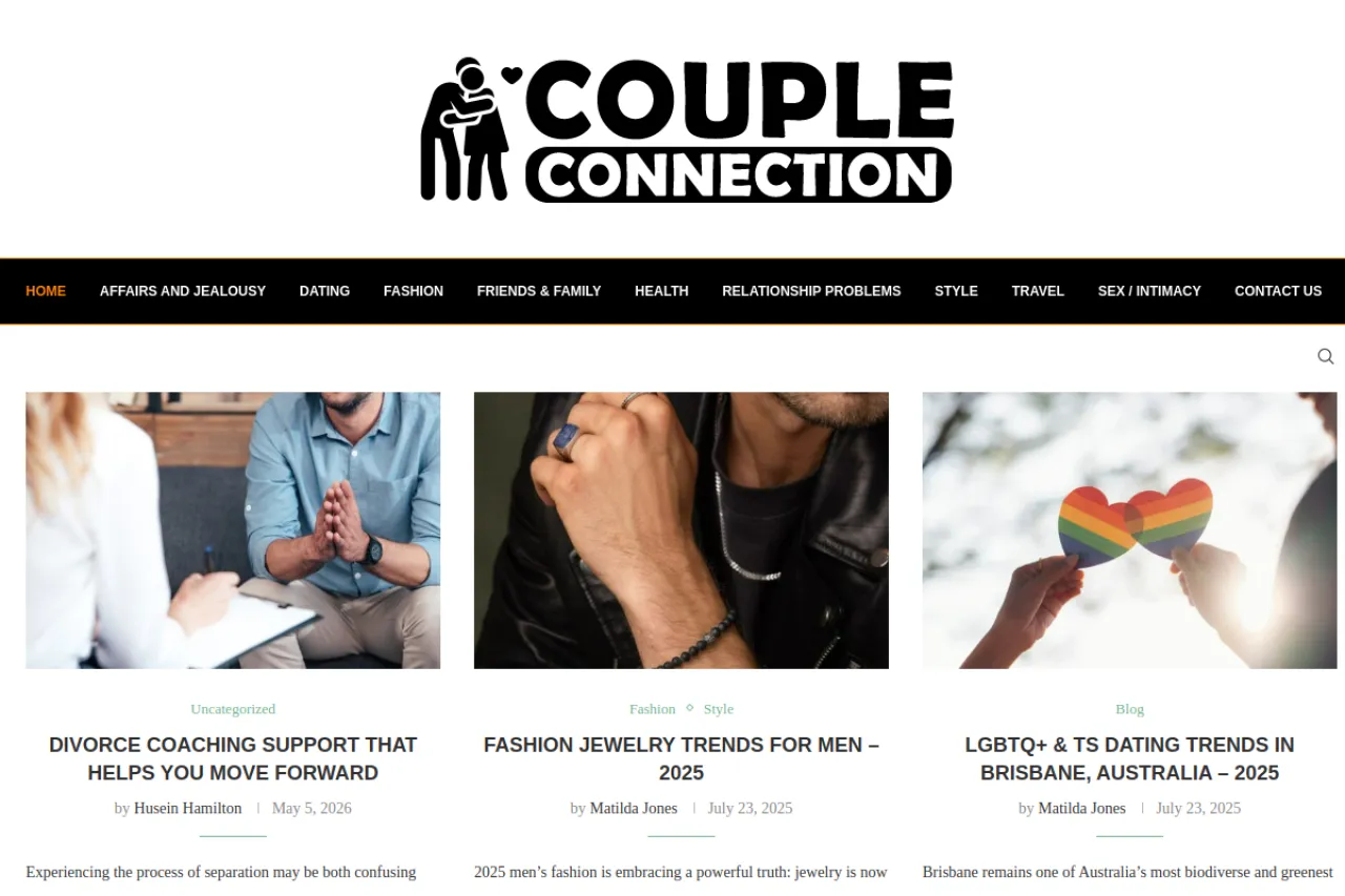 thecoupleconnection.net web sitesi ekran görüntüsü - DA 73