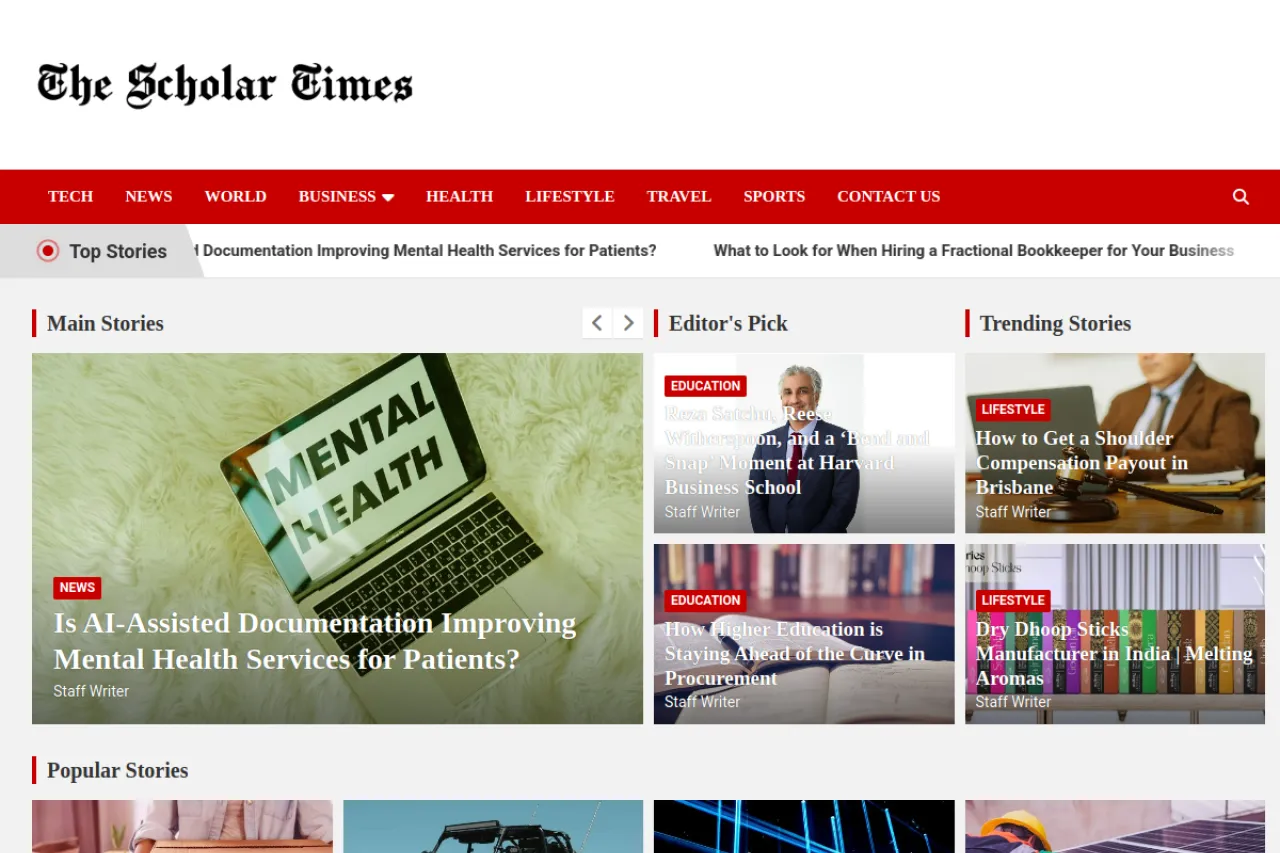 thescholartimes.com web sitesi ekran görüntüsü - DA 63