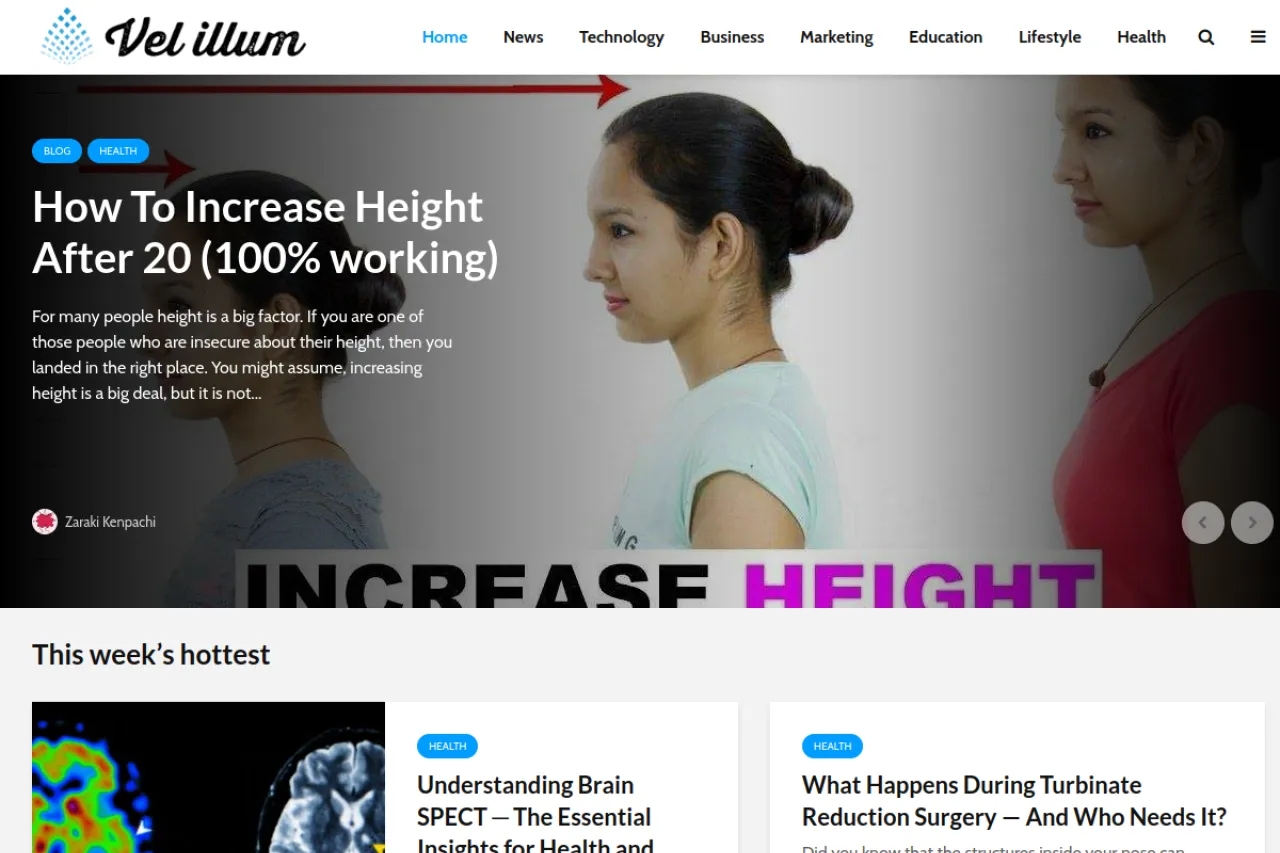 velillum.com web sitesi ekran görüntüsü - DA 67