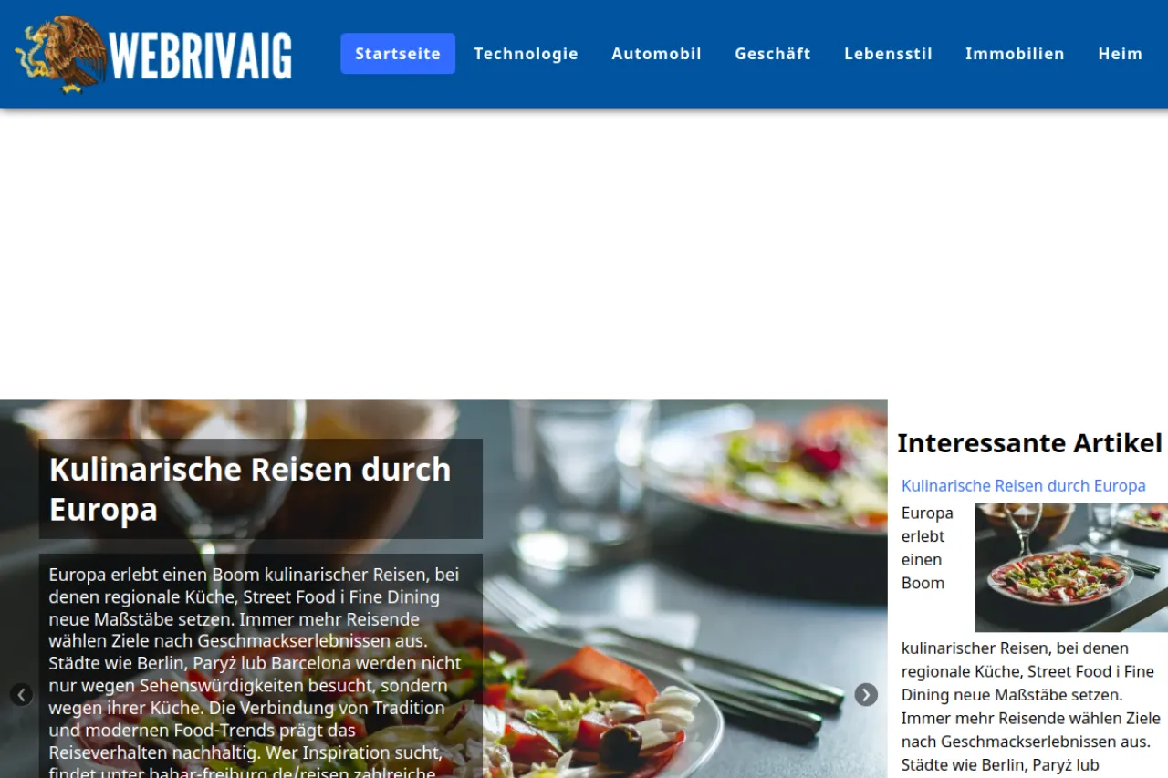 webrivaig.com/de web sitesi ekran görüntüsü - DA 57